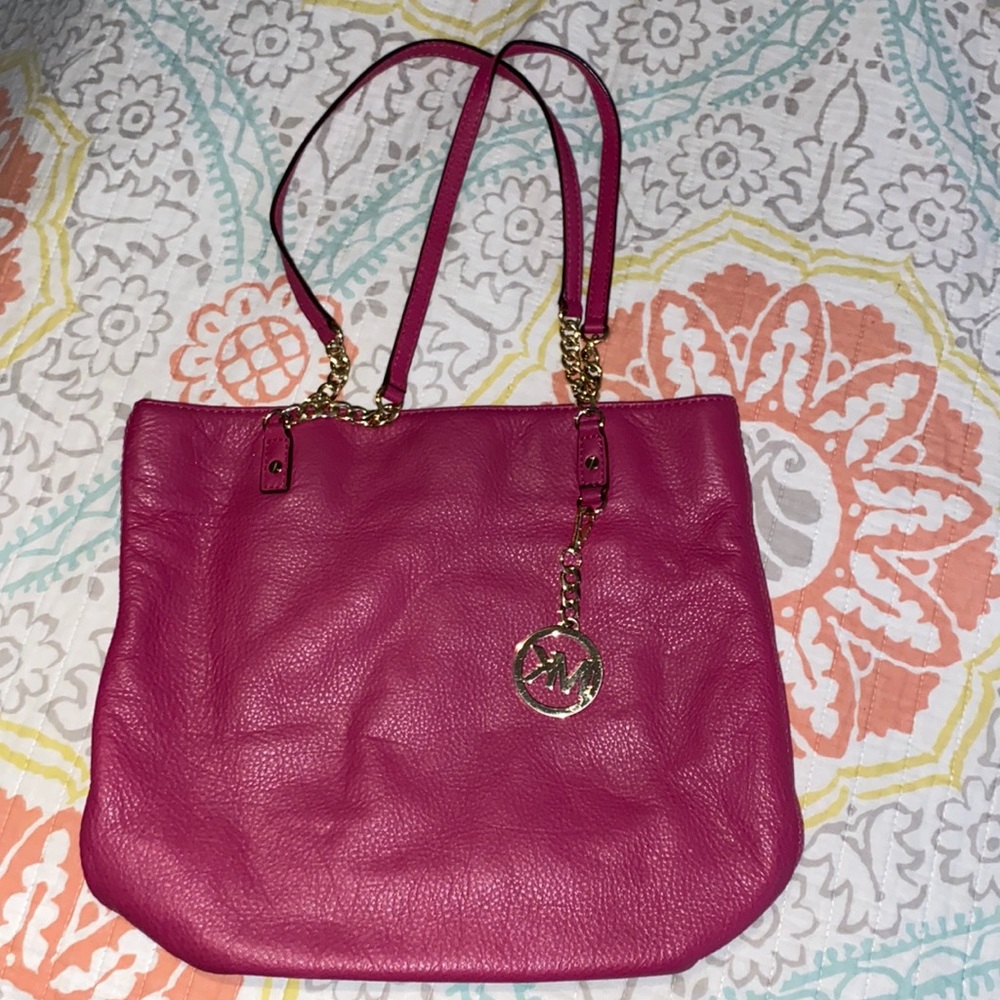 MK Pebbled Leather Tote